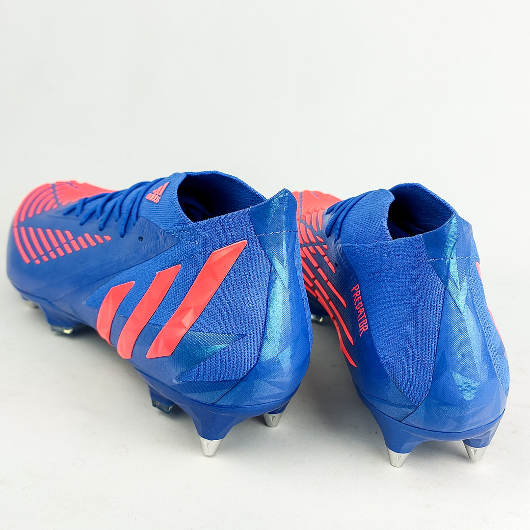 Adidas Predator Edge .1 SG - Hi-Res Blue/Turbo *In Box*