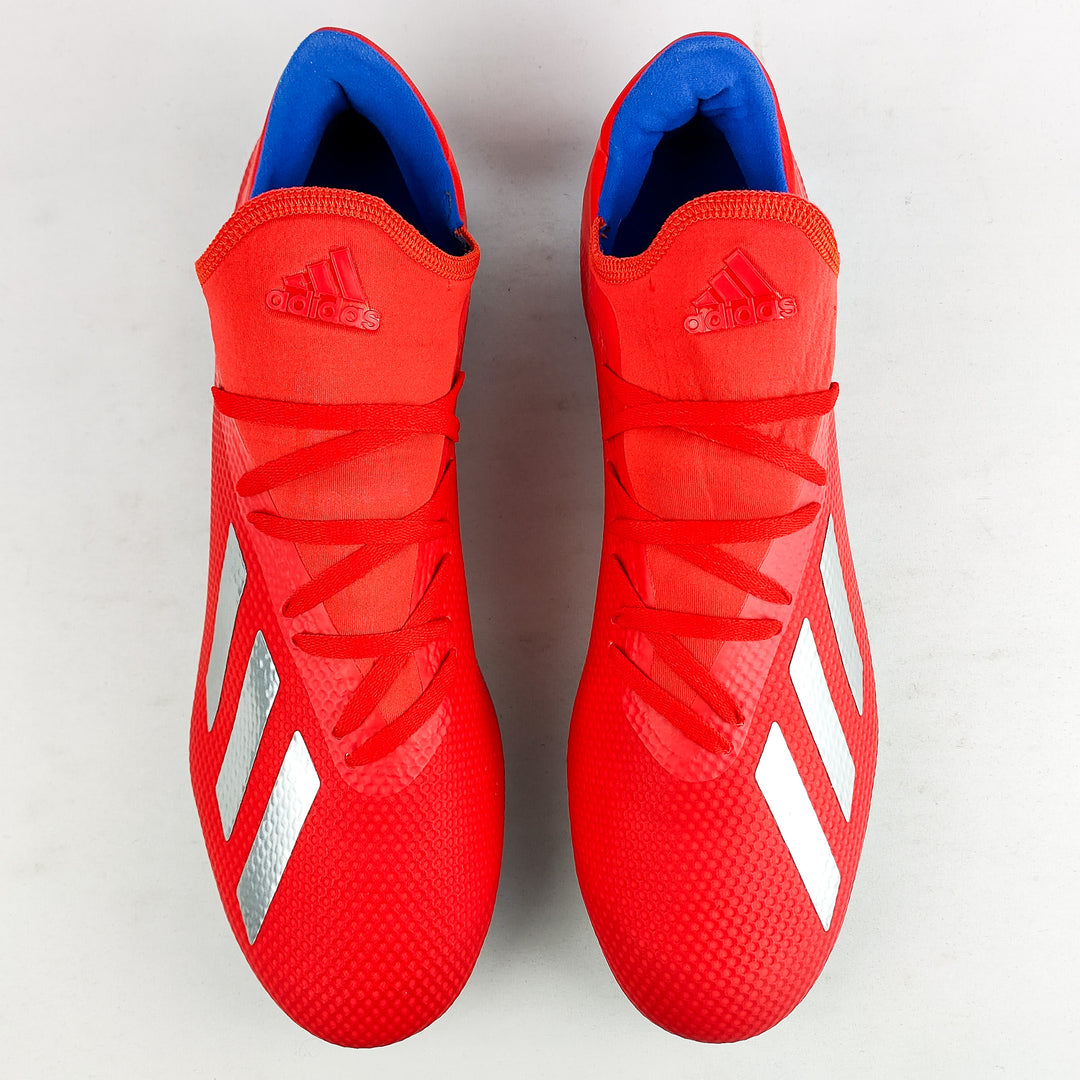 Adidas X 18.3 FG - Active Red/Bold Blue/Silver Metallic *In Box*