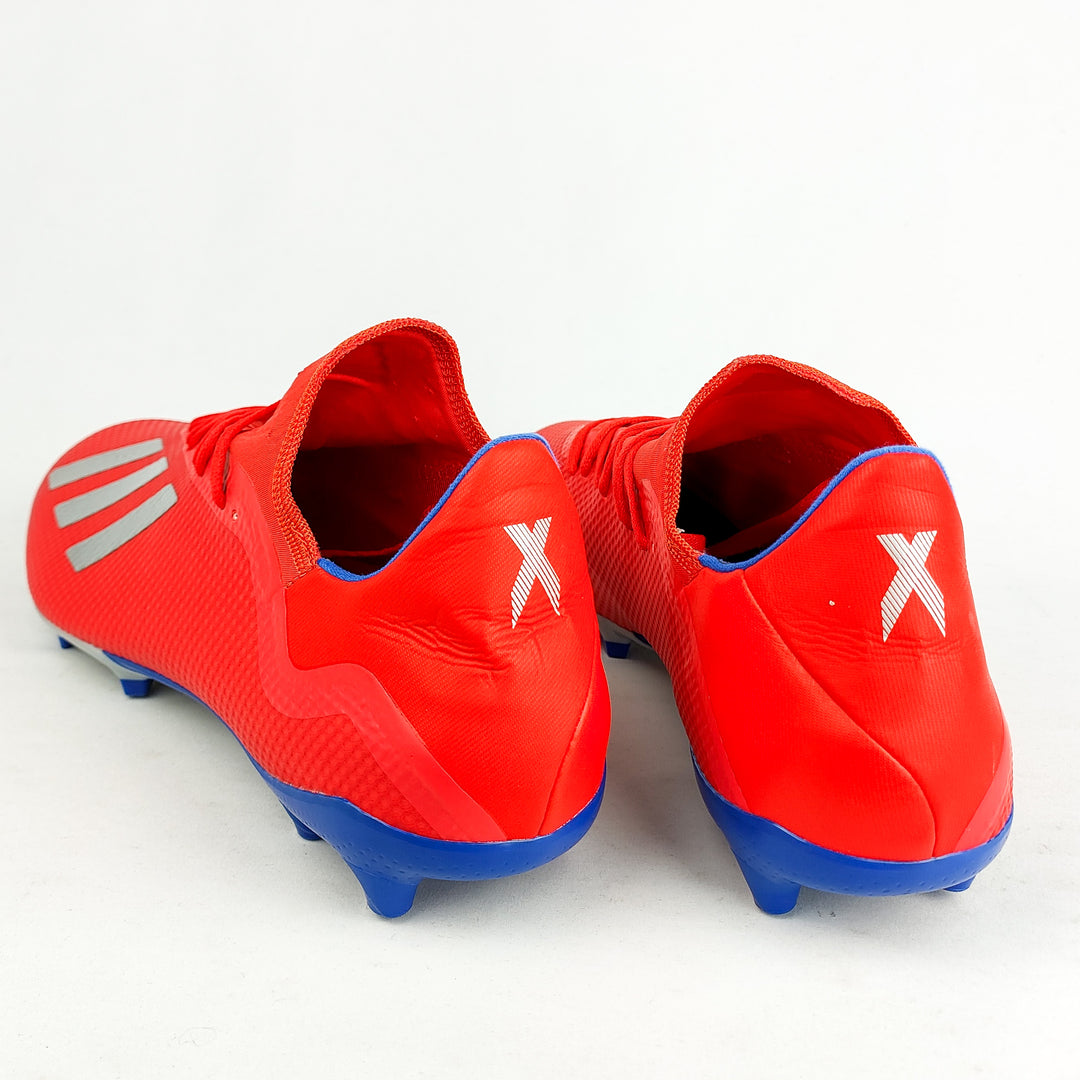 Adidas X 18.3 FG - Active Red/Bold Blue/Silver Metallic *In Box*