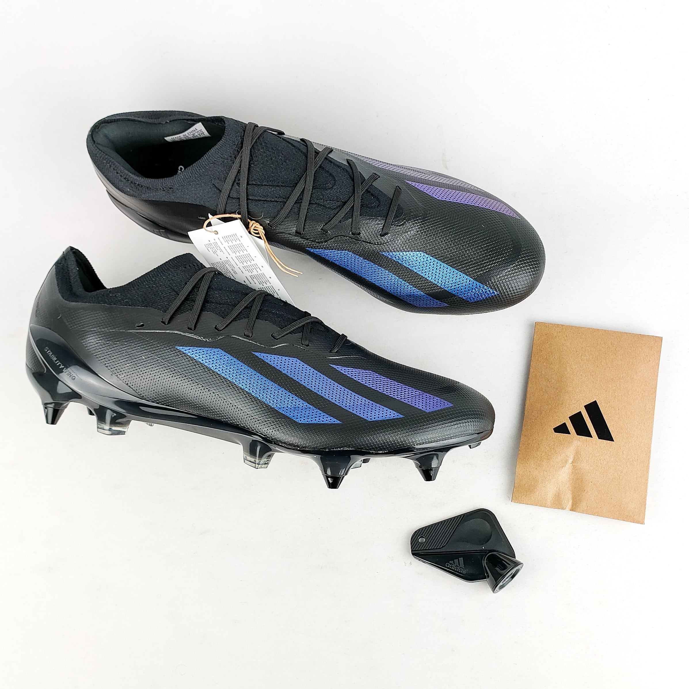 Adidas X Crazyfast .1 SG - Core Black/Core Black *In Box* – PM Boots