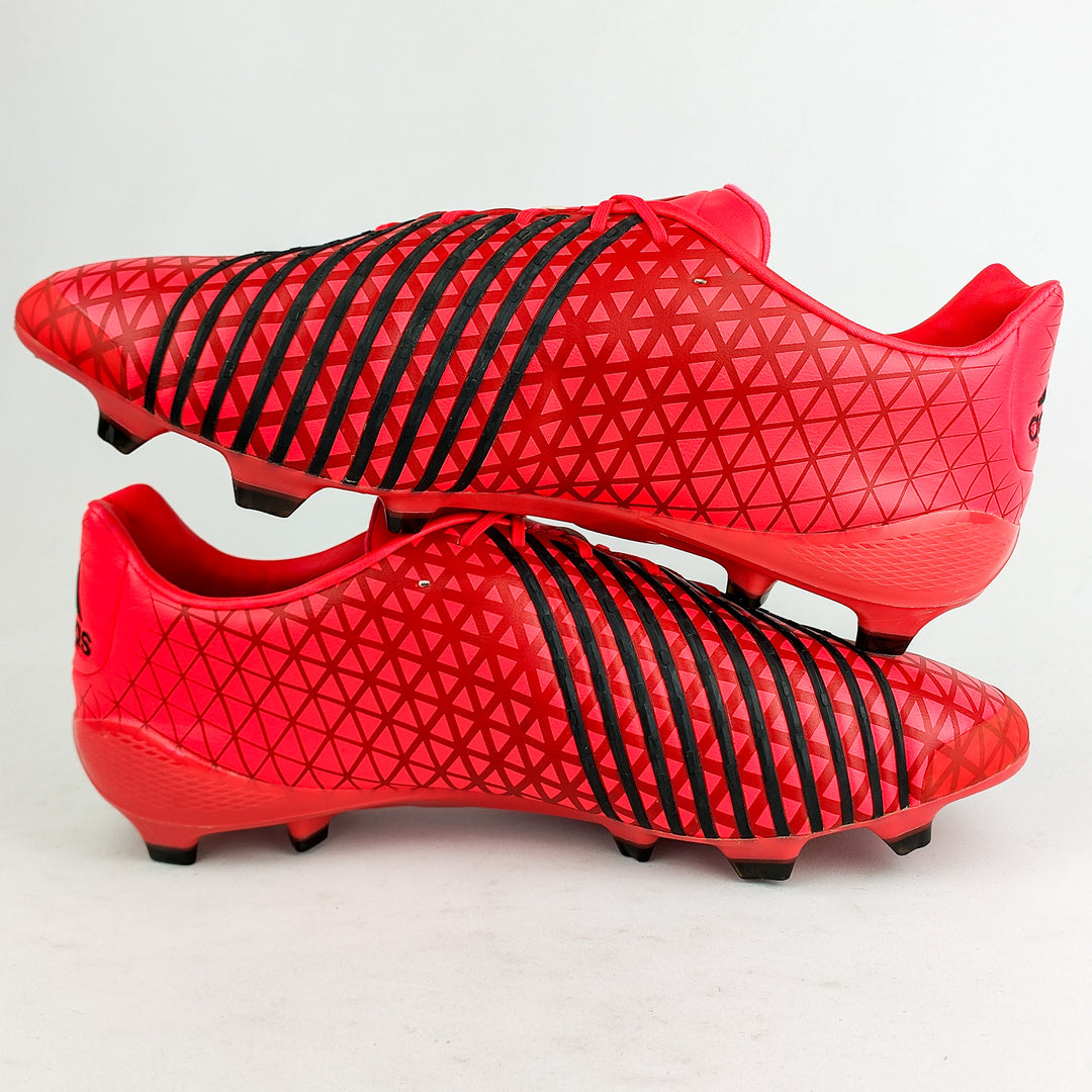 Adidas Predator Malice FG - Shock Red/Core Black/Power Red *Wore Once*