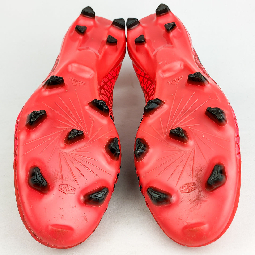 Adidas Predator Malice FG - Shock Red/Core Black/Power Red *Wore Once*