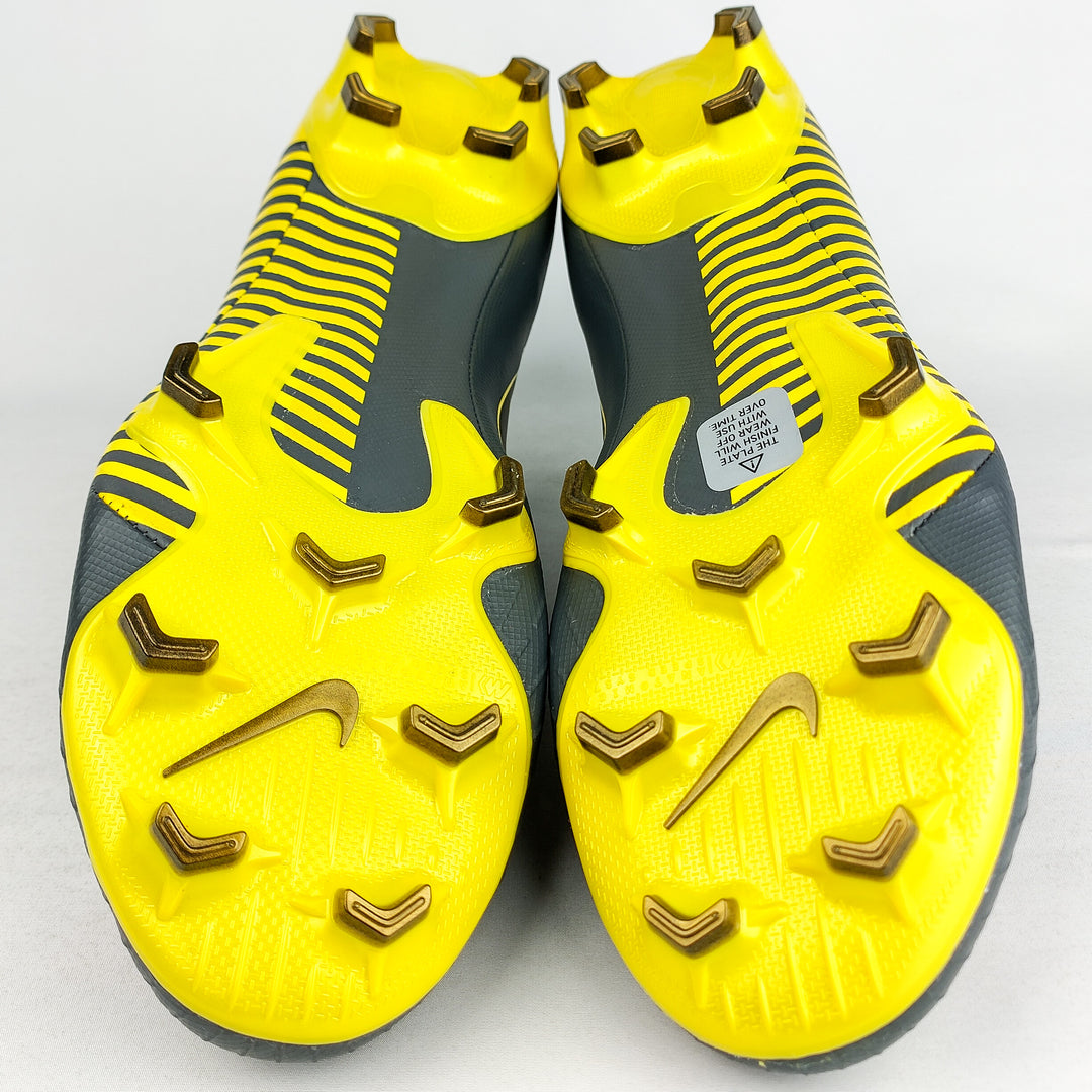 Nike Mercurial Vapor 12 Pro FG - Thunder Grey/Yellow *In Box*