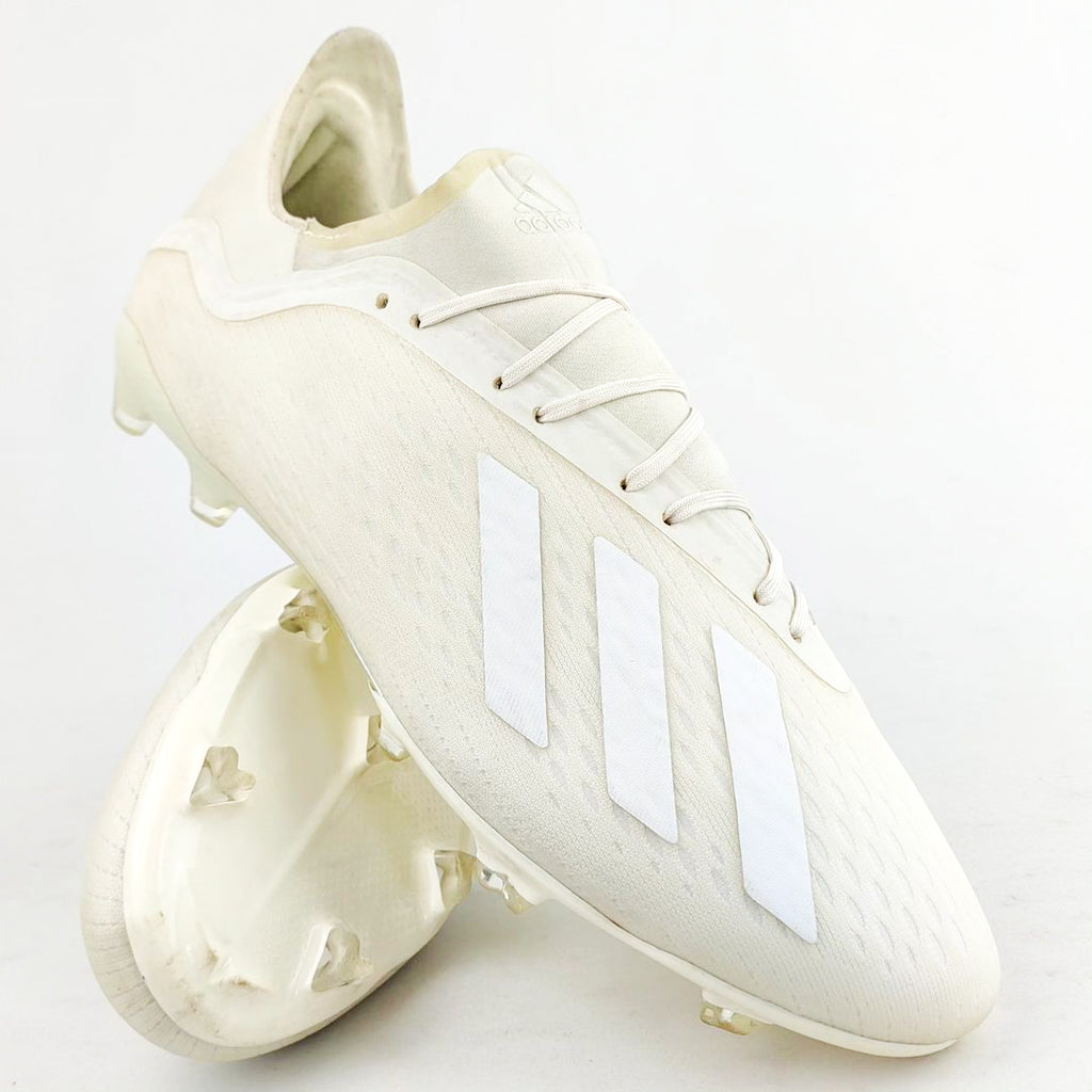 Adidas X 18.2 FG White Off White Pre Owned