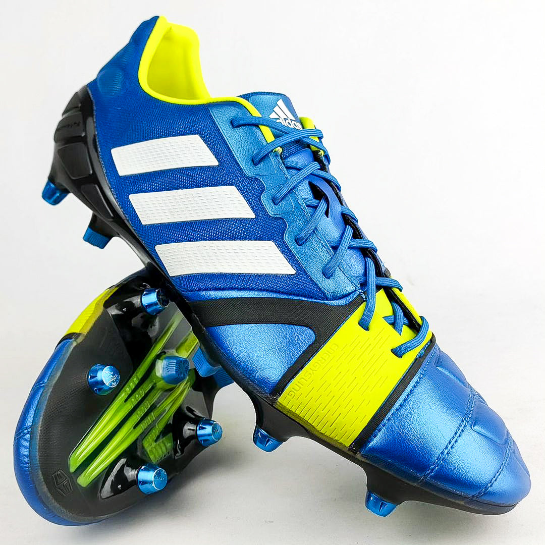 Adidas Nitrocharge 1.0 SG - Blue/Electricity Yellow/Black/White *As New*